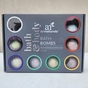 NEW 12 Large Bath Bombs Gift Set kit Natural Handmade Essential Oil Spa Bubble B